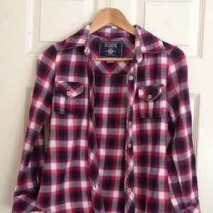 VS PINK flannel