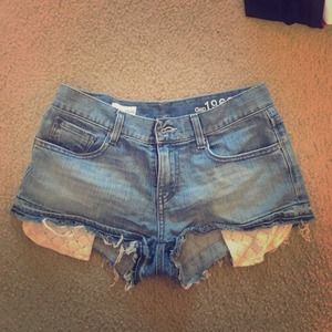 Gap denim shorts