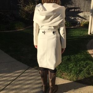 Coat •Anthropologie• Cream• New