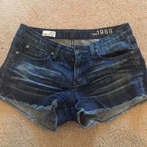 Denim shorts