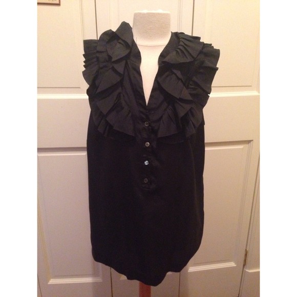 Black J Crew blouse