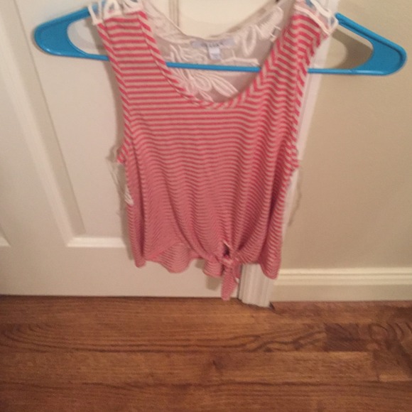 Delia's tank super cute back