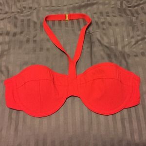 Michael Kors Red bathing suit top