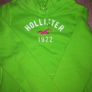 Green Hollister Hoodie