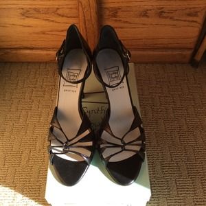 Cynthia Rowley heels in black