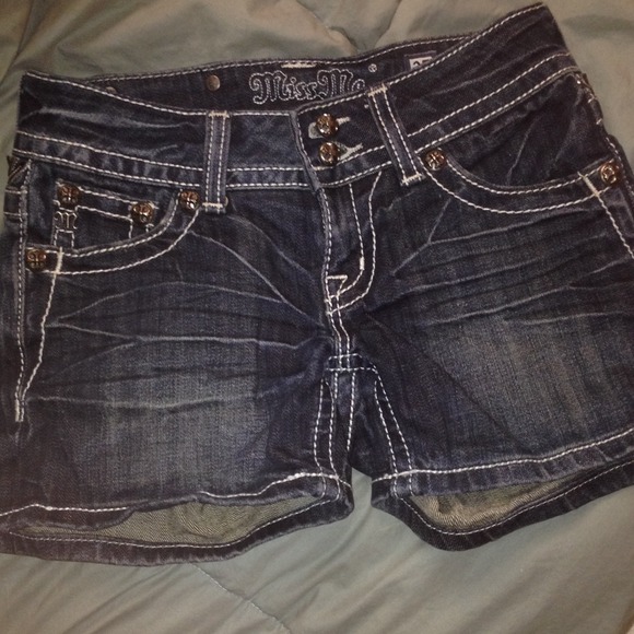 Miss me denim shorts.