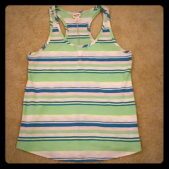 Racer back tank top