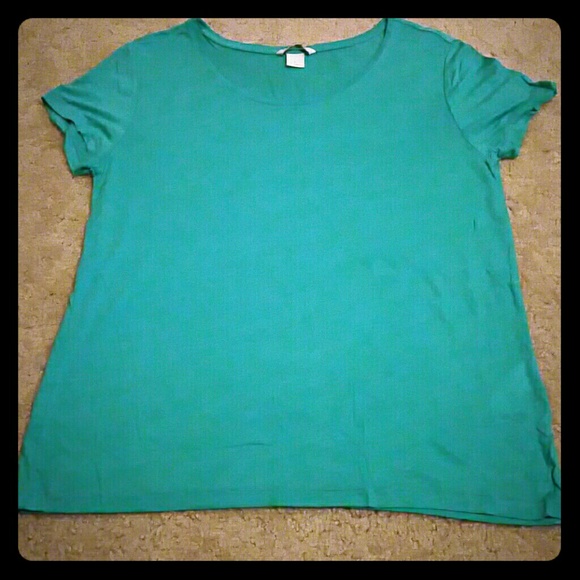 Teal tee