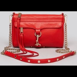 🔴SOLD🔴Rebecca Minkoff Crossbody MINI MAC SCARLET