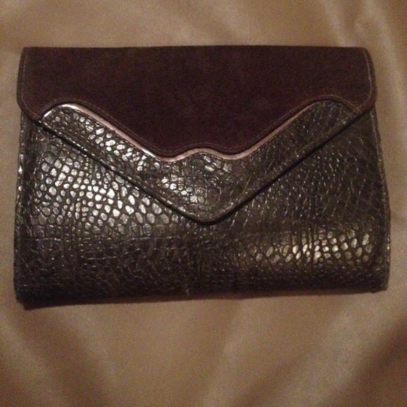 Snake Skin Clutch