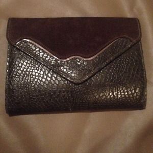 Snake Skin Clutch