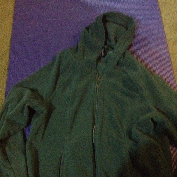 Teal Hooded Fleece!