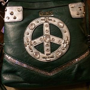 NWT Gemini Peace HAndbag