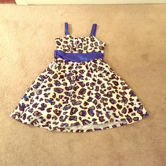 Cheetah print dress