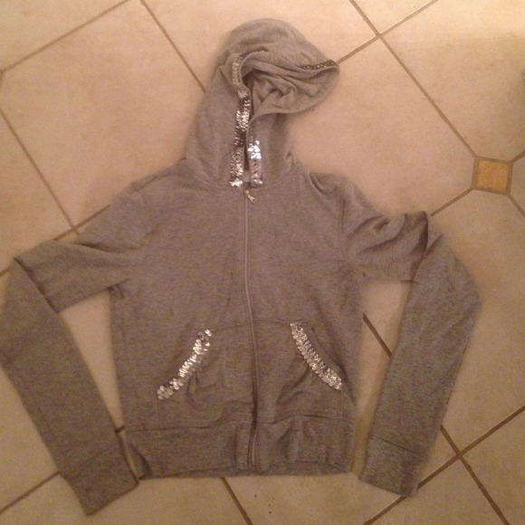 Express bling hoodie small