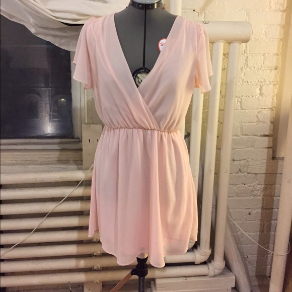Powder pink dress