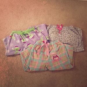 Girls size large pajamas