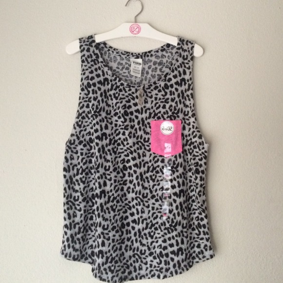 Victoria's Secret Leopard Tank Top
