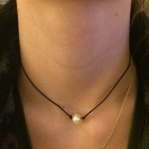 Reserved-- pearl necklace