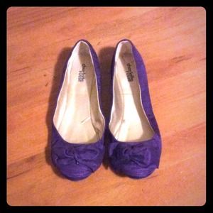 Purple flats