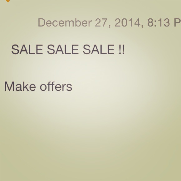 Sale sale sale!!!