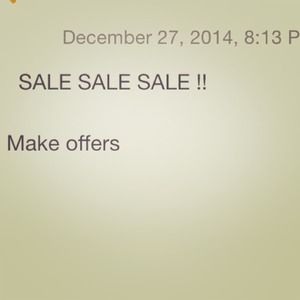 Sale sale sale!!!