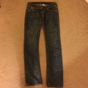 ❤️true religion straight jeans size 31! ❤️