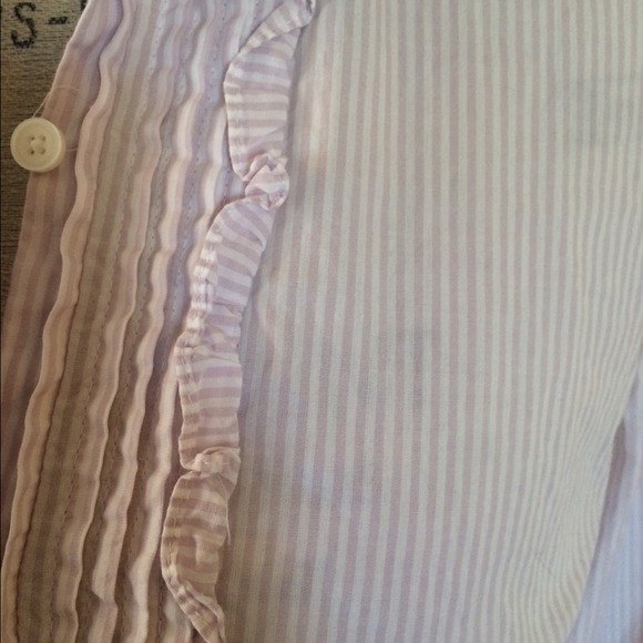 Ruffled Button-Down - Picture 2 of 3