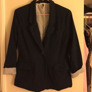 ❤️pacsun casual sweater navy blue blazer❤️