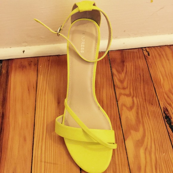 Neon Yellow Sandals