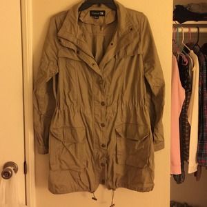 ❤️cute forever21 beige trench coat casual jacket❤️