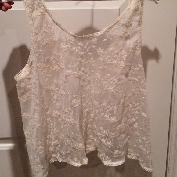 Urban outfitters lace tank