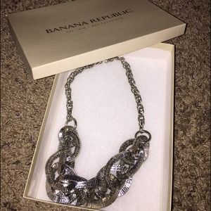 Silver Banana Republic Special Edition Necklace