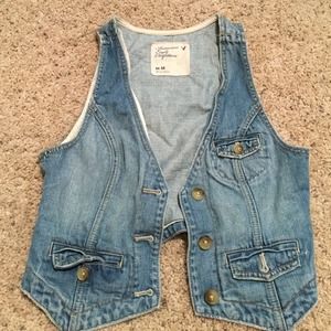 Denim vest
