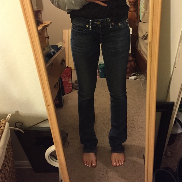 True religion straight leg denim