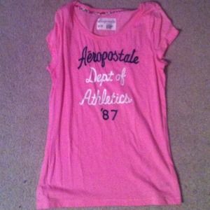 Pink Aeropostale t-shirt