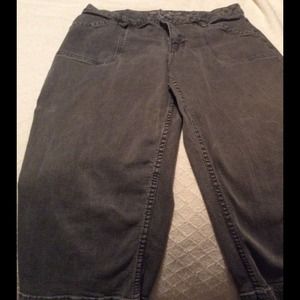 DENIM CAPRIS ARMY GREEN 💙