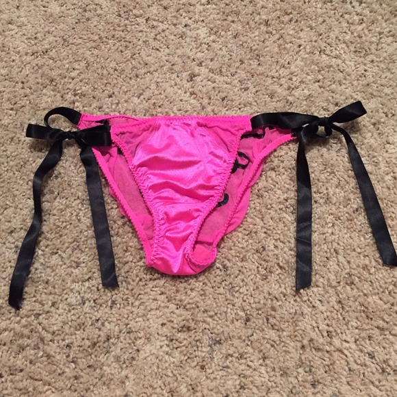 Victoria secret sexy little things tie up bottoms
