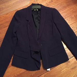 Beautiful navy blue Trina Turk blazer
