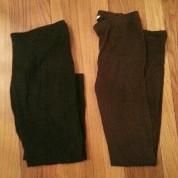 Black and brown leggings