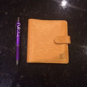 Louis Vuitton Epi Yellow Wallet