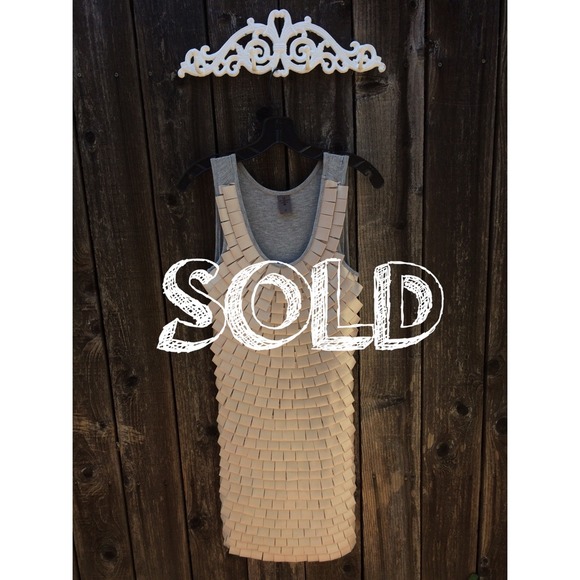 VERO MODA SILVER SCALE DRESS - Picture 1 of 4