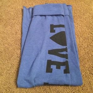 Blue VS Pink sweatpants