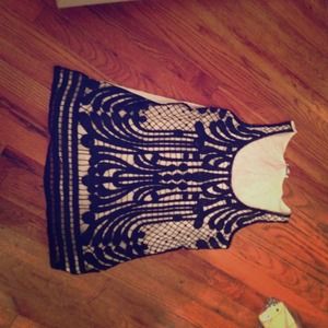 Lace tank top express