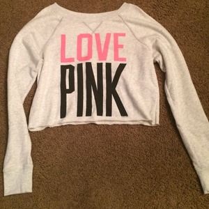 VS pink sweater