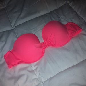 Strapless bathing suit top