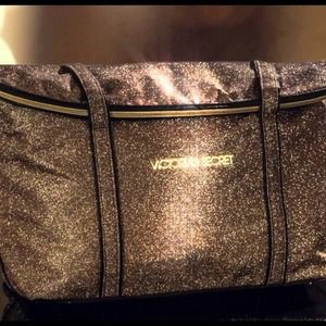 Sparkly Victoria's Secret Tote Bag
