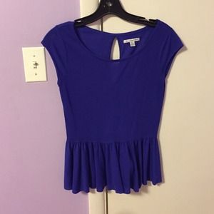 Peplum shirt