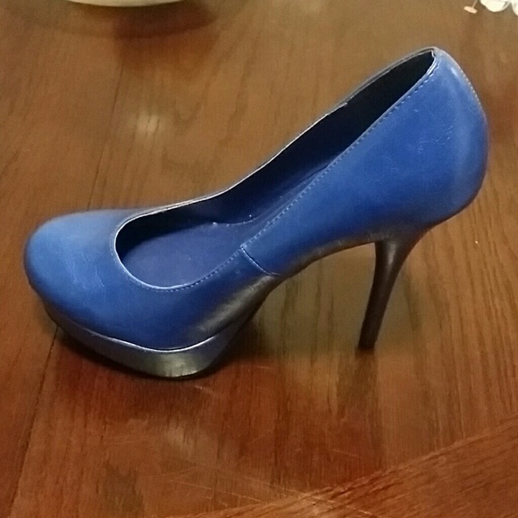 Blue heels