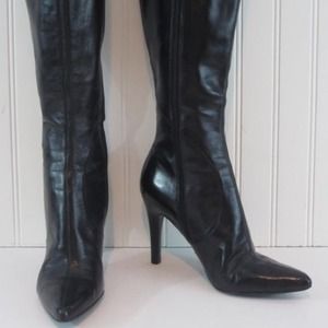 Nine West Black High Heel Boots